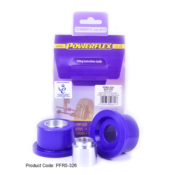 E36 Powerflex Differential Rear Bushings Street Version